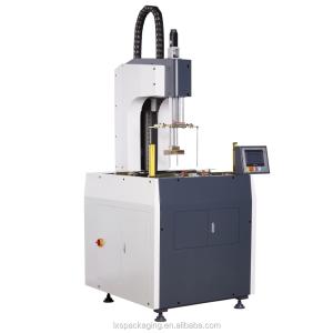 Wholesale Semi Automatic Box Four Sides Wrapping Machine And Tucking In Paper To Box Bottom Machine from china suppliers