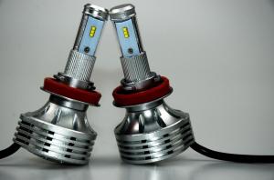 Wholesale Silver Color Car LED Headlight Bulbs High Strength Aluminum Material from china suppliers