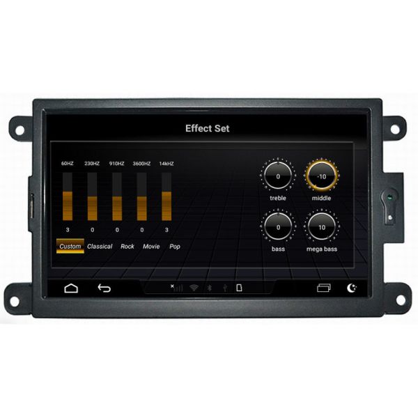 Ouchuangbo car stereo navigation for Audi A4 Q5 2009-2015 support BT MP3 mirror link android 8.0 OS 4+32