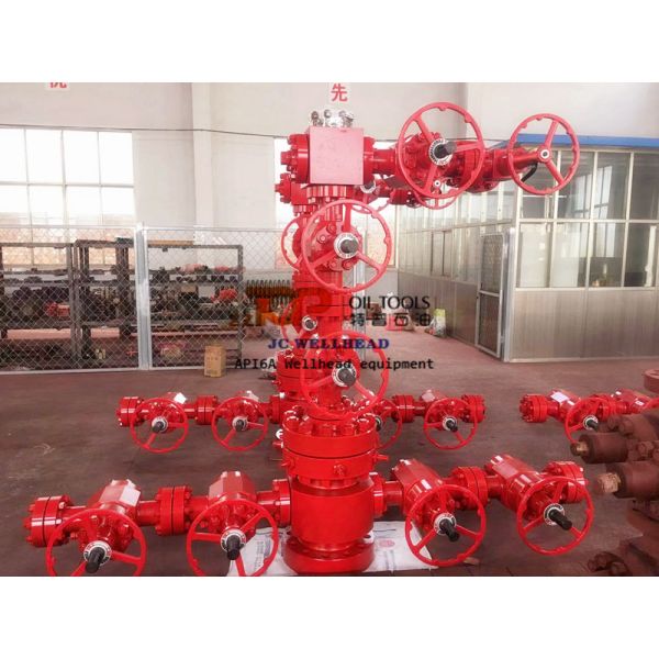 Forging Wellhead Christmas Tree Assembly 3000 Psi For Drilling well Completion