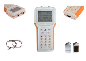 Rechargeable Battery Powered Ultrasonic Flow Meter With Clamp On Sensor