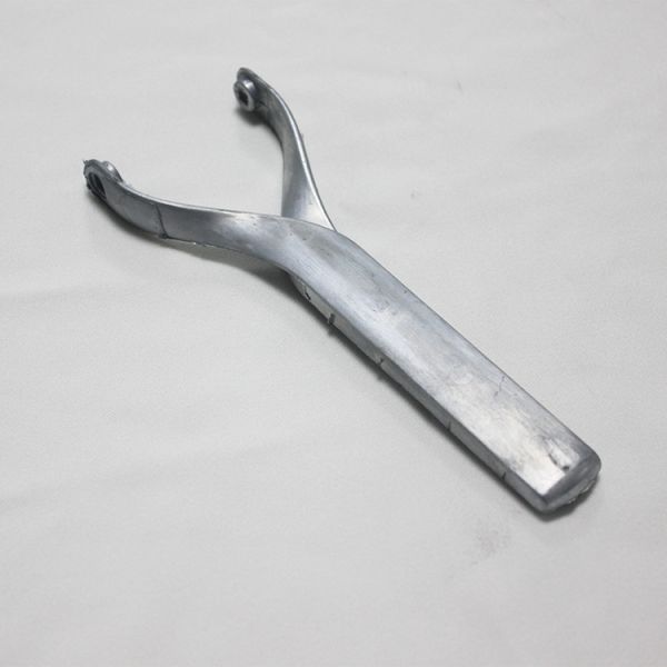 Durable Hand Shank Alloy Aluminum Die Casting , Plating Nickel Zinc Die Casting Part