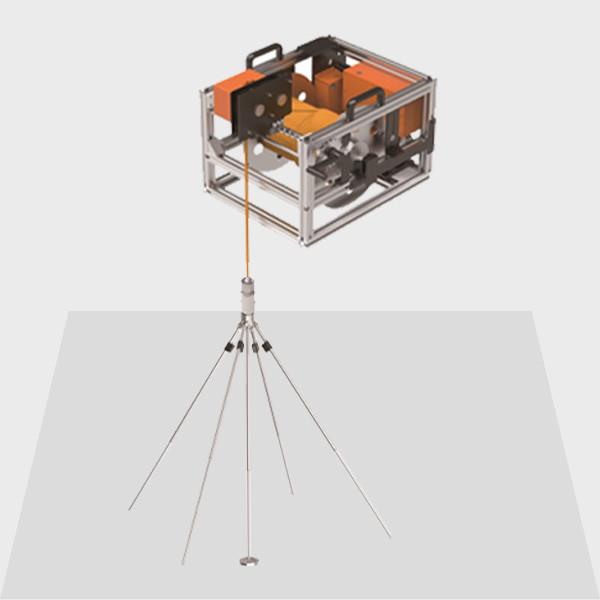 300 - 2500mm Pile Testing Equipment Bored Pile Hole Quality Tester depth