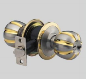 5889-ET-SS/PB Zinc alloy body with 3 pcs iron keys Door lock/Rim lock/knob lock