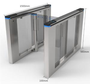 Access Control Tripod Turnstile Gate Brushed DC Motor RFID QR Code Gate