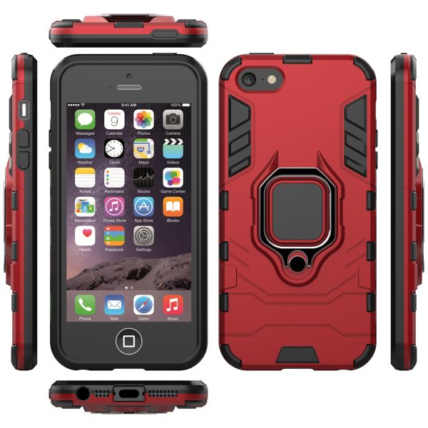 Armor Shockproof Case For iPhone 5 5S 5C Finger Ring Holder Phone Cover Coque