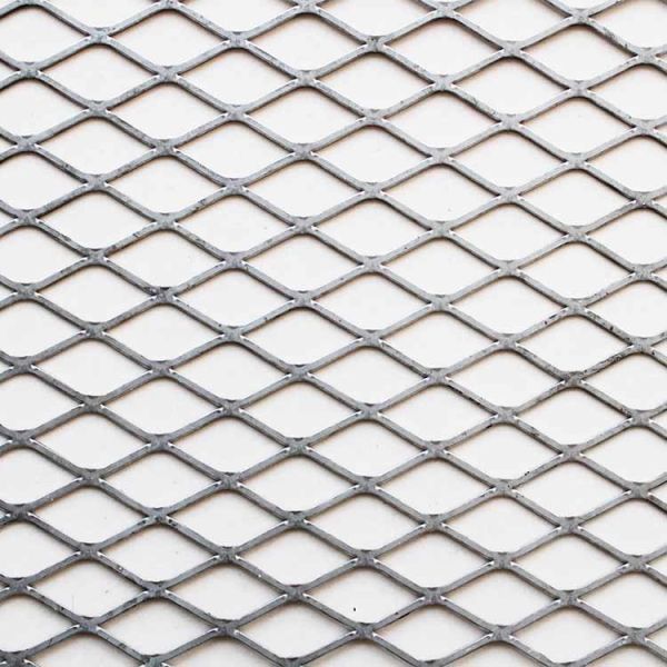 3/4" #16 Carbon Steel Expanded Metal Mesh Flat For Building Construction