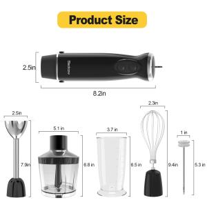 Wholesale Slim Ergonomic Multi Function Hand Blender DC Motor With Low Noise from china suppliers