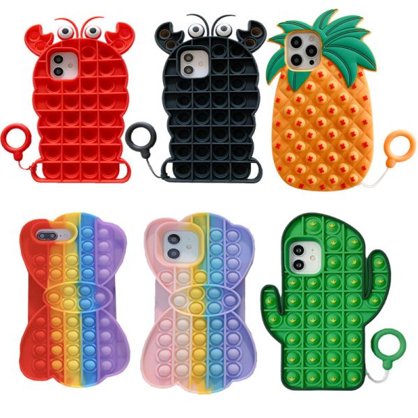Food Grade Material Custom Made Silicone Phone Case For Mobile Phone OEM ODM