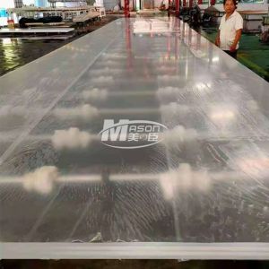 Wholesale 8850x3150mm 70mm Aquarium Acrylic Sheet For Decorative Swimming Pool from china suppliers