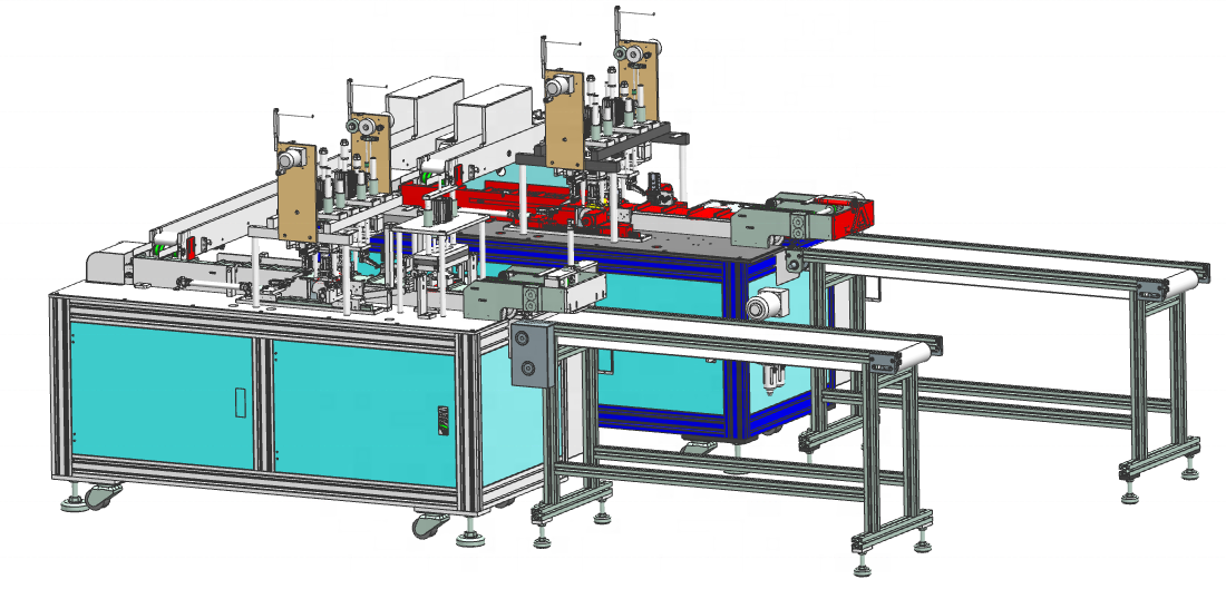 Fully Automatic Disposable Mask Making Machine
