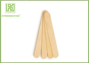 China Long Wooden Tongue Depressor Sterile 150mm Adult Medical Lab Spoon Spatula on sale