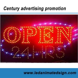 Led illuminated sign