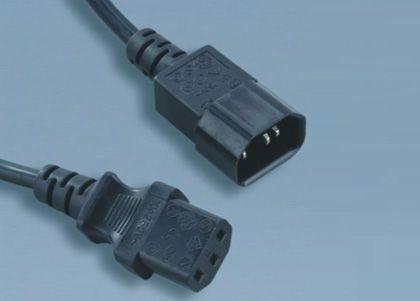 Quality UL CUL CSA IEC C13 to C14 Computer American UL Power Cord for sale