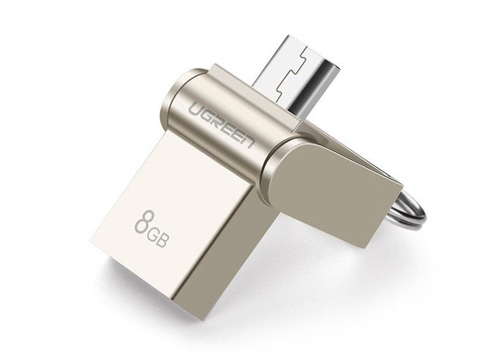 32g Usb Type C Pendrive , Silvery Usb C Memory Stick With Customized Logo