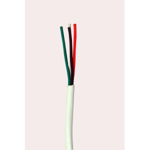 Wholesale 18AWG Strabded Bare Copper Speaker Cable Riser Rate White Jacket from china suppliers