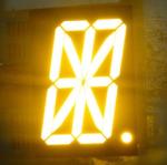 Common Anode Single Digit LED 16 Segment Display Low Power Consumption