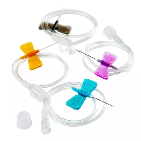 Disposable Medical Sterile Scalp Vein Set With Double Wing Sterile Infusion Transfusion Set