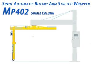 Wholesale 3m/Min Carriage Speed Rotary Arm Stretch Wrapper Pneumatically Driven from china suppliers