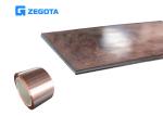 Lightweight Copper Clad Aluminum Sheet , Copper Clad Aluminum Plate