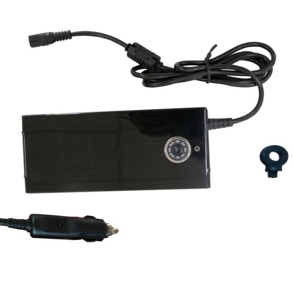 Quality 90W Universal AC/DC Adapter,  input AC and DC from Car, Hand set charger for All Laptops with USB for 5V 1A Output for sale