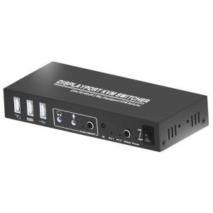 China 3840x2160 60Hz 4K 2x1 HDMI DP KVM Switch on sale