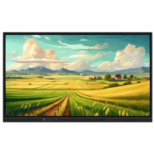China 55 65 75 86 Inch IR Interactive Whiteboard 4K Touch Panel PC TV Android OPS Display For Education Meeting on sale