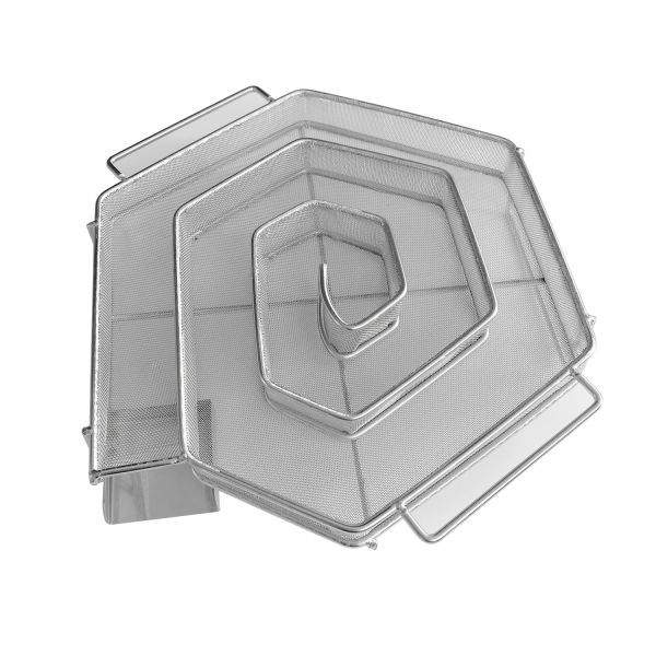 Hexagonal Barbecue Grill Cooking Tools Wood Chip Smoker BBQ Smoke Generator