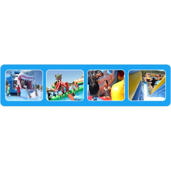 Floating Inflatable Water Parks , Giant 0.9mm Inflatable Water Toys For Hire