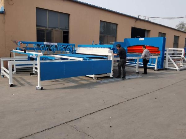 Quality 50HZ CNC PLC AC380V Fence Mesh Welding Machine for sale