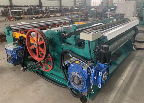 Quality 1.3m Width High Efficiency Wire Mesh Loom Machine Compact Structure for sale