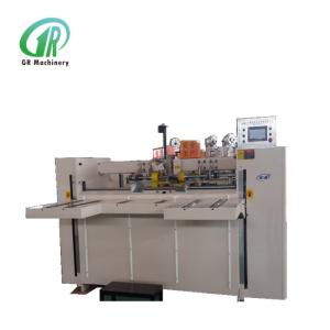 China 6000 Semi Automatic Double Piece Box Stitching Corrugated Carton Box Making Machine on sale