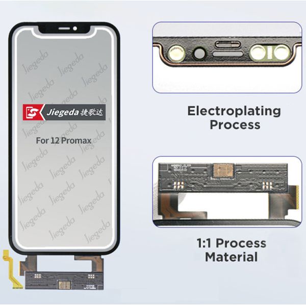 LCD Mobile Phone Touch Panel Screen Replacement For IPhone 12/12pro