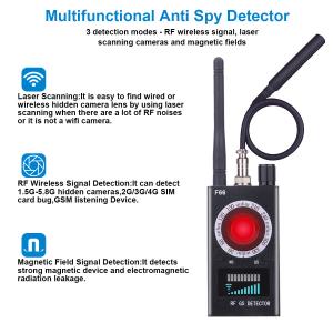 China Home Wireless GSM Finder GPS Signal Lens RF Spy Bug Detector on sale