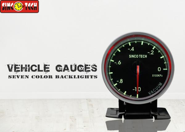 Quality 2.5 '' Sinco Tech Custom Auto Gauges , DO 6353 Digital Dashboard Gauges 7 Color for sale