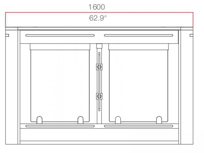 Factory Application Pedestrian Swing Gate Turnstile  With Card And Qr Code 1