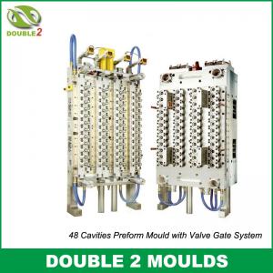 China 48 cavities preform mould with valve gate system on sale