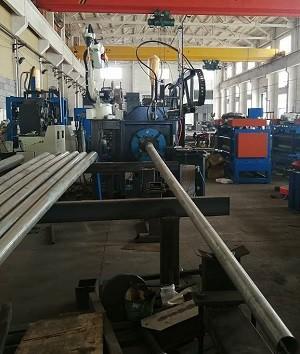 Quality Robotic Welding Machine CNC Door Frame Cutting Machine for Light Pole for sale