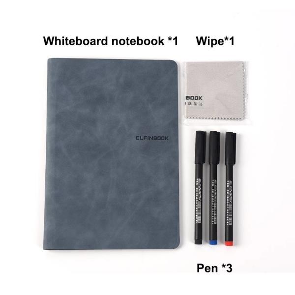 Quality Custom Whiteboard Notebook Magnetic Dry Erase Notepad With Cover for sale
