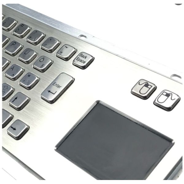 Industrial Panel Mounted Keyboard IP65 / IK07 Waterproof Dustproof Explosionproof