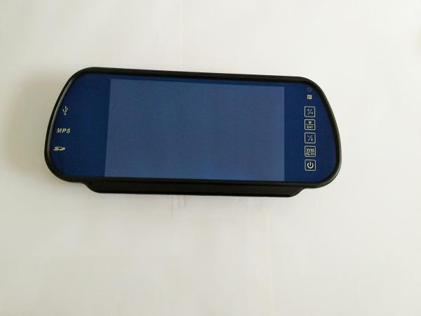 Quality 16 / 9 Display Mode Vehicle Backup Camera , Rear View Mirror LCD Screen Customizable Splash Screen for sale