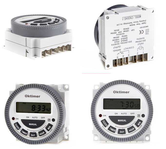 TM619 16A 220V Frontier daily weekly digital programmable time switch