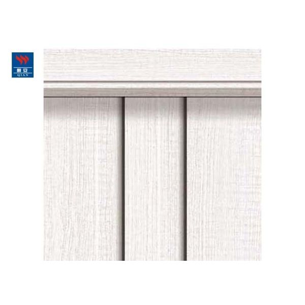 Eco Friendly PVC Wood Hotel 60Mins Fire Rated Doors