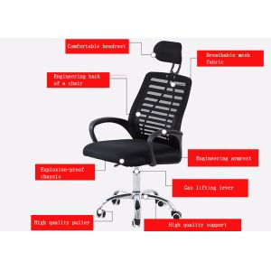 Wholesale Furniture Swivel Midback Mesh Back Computer Chair from china suppliers