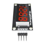 4 Digit LED 0.36" Red LED Display Tube Decimal 7 Segments TM1637 Clock Double
