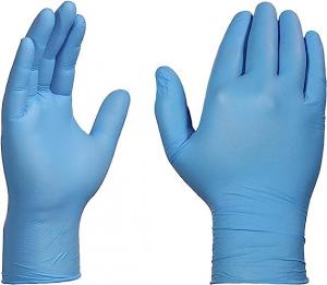 China Nitrile Disposable Exam-Grade Gloves, Latex & Powder Free, Food-Safe, Lightly-Textured, Non-Sterile on sale