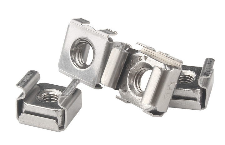 Metric Measurement System Customization 304 Stainless Steel M4 M6 M8 Cage Nuts for Square Nut and U Clip Nut Chrome Plated