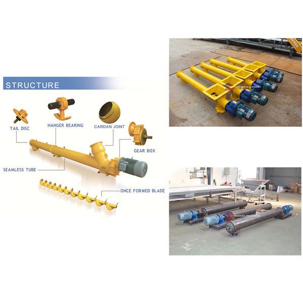 Quality Mining Granule Helix Screw Conveyor High Capacity for sale