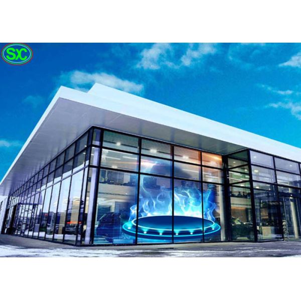 Full Color Transparent Rental Outdoor 2500 Nits P3.91 Transparent LED Screen