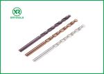 Extra Long HSS Drill Bits Circular Shape Flexible 135° Point Cobalt Twist Drill